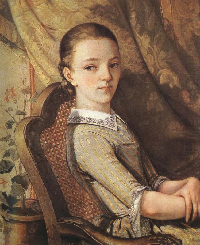Potrait of Juliye, Gustave Courbet